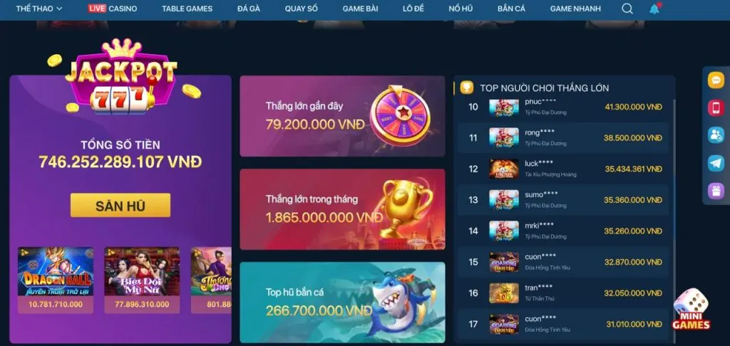 Các phương thức nạp rút tiền tại Game Win 88 Đổi Thưởng